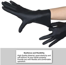 Load image into Gallery viewer, akgk Black Nitrile Disposable Gloves, 1000 PCS Exam Gloves, 4 Mil Small, Food Safe, Cleaning Gloves, Latex &amp; Powder-Free(Case of 1000, 10 Boxes of 100)
