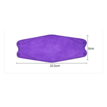 Load image into Gallery viewer, akgk KN95 Face Masks 100 Pack, Individually Wrapped, 5-Ply Disposable Purple Face Mask Against PM 2.5 Smoke and Dust
